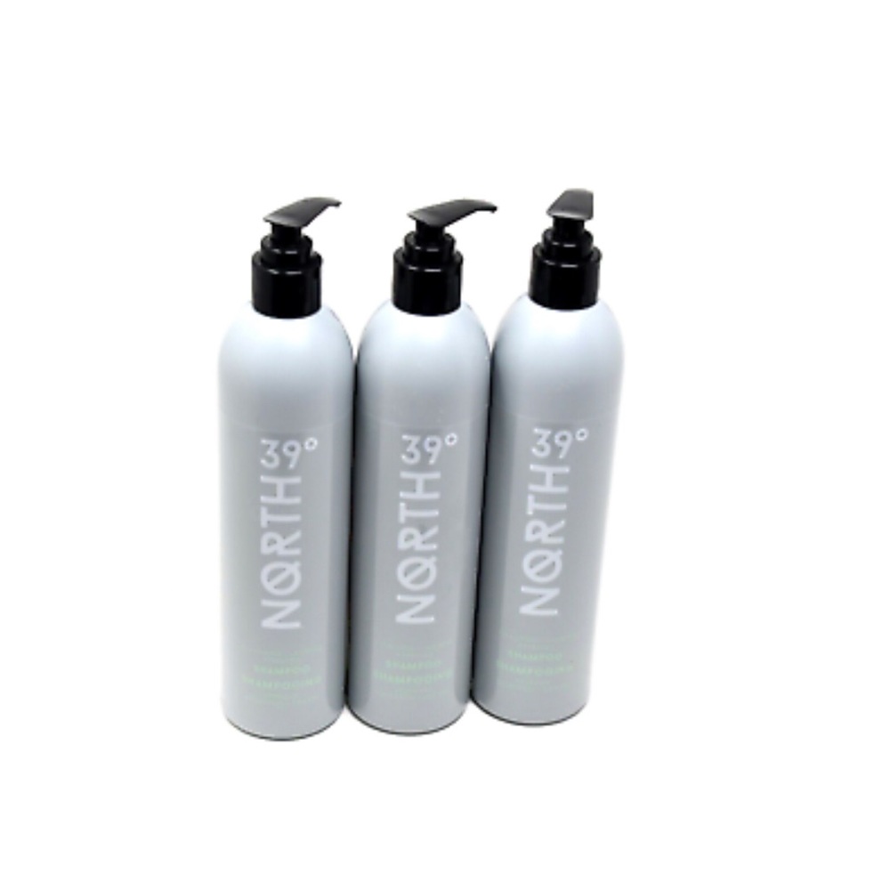 3 Pack 39 Degrees North Shampoo 12 Oz Eucalyptus & Lavender COURTYARD MARRIOT